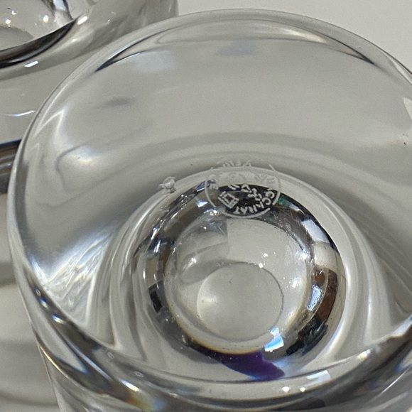 (2) vtg Baccarat Crystal Vodka Glasses • France - Picture 5 of 10